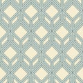 Linear frame of squares and rhombuses.