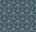 Linear geometric pattern, 50s wallpaper design