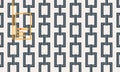 Linear geometric vector pattern, repeating abstract chain, dark gray line of abstract chain. Royalty Free Stock Photo