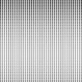 Linear halftone pattern. Speckles, circles, polka dot background