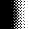 Linear halftone, screentone dots, circles, pattern