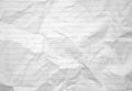 Lined crumpled white paper background image photo Royalty Free Stock Photo