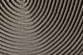 Lined grey concrete as background. Tile installation Royalty Free Stock Photo