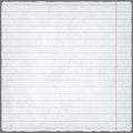 Lined paper. blank design sheet Royalty Free Stock Photo