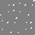 Lined seamless minimalistic pattern, vector minimal lines background.