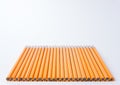 Lined up Pencils Royalty Free Stock Photo