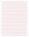 lined white paper with red lines texture background