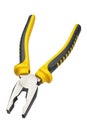 Lineman`s or combination pliers isolated Royalty Free Stock Photo