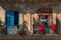 Linen at the balcony