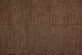 Linen fabric background, ecodesign brown ecodecor