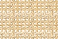 Linen texture seamless pattern vector illustration. Close up of