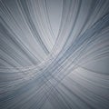 With the lines bending and intersecting in a smooth, wave-like Royalty Free Stock Photo