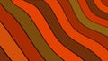 Lines in brown,orange and green undulated
