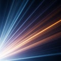 Lines create a dynamic energetic effect resembling a burst of light Royalty Free Stock Photo