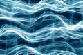 Lines of flowing sea water abstract background Royalty Free Stock Photo