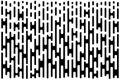 Lines Gradient Pattern. Vertical halftone line texture. Abstract template using half tone background. Vector.