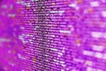 Lines of Html code visible. SEO optimization. Programmer working on computer screen. Lines of code of a software with several Royalty Free Stock Photo