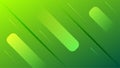 Vector Abstract Geometric Shapes in Green Gradient Background Royalty Free Stock Photo