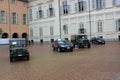 Carabinieri Police Cars in Turin, Italy.