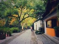 Ling yin road in HangZhou