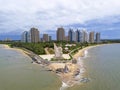 Bird view of Lingaojiao liberation parkÃ¯Â¼ÅHainan, China