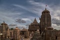 Lingaraja Temple on Temple Road, Royalty Free Stock Photo