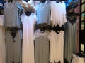 Women Lingerie Displayed on for Sale in a Boutique Store