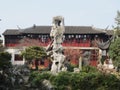 The odd head of suzhou lingering garden Royalty Free Stock Photo