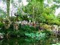 Lingering Garden view Royalty Free Stock Photo