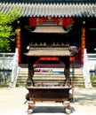 Linggu Buddhist temple incense burner