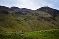 Lingmell Fell above Piers Gill Royalty Free Stock Photo