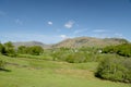 Lingmoor Fell above Little Langdale in Lake District Royalty Free Stock Photo