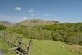 Lingmoor Fell above Little Langdale in Lake District Royalty Free Stock Photo