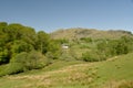 Lingmoor Fell above Little Langdale in Lake District Royalty Free Stock Photo