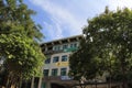 Lingnan University in Castle Peak Road, Fu Tei, Hong Kong 20 Aug 2011 Royalty Free Stock Photo