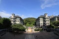 Lingnan University in Castle Peak Road, Fu Tei, Hong Kong 20 Aug 2011 Royalty Free Stock Photo