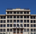 Lingotto Fiat car factory (circa 1919) in Turin Royalty Free Stock Photo