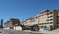 Lingotto Fiat car factory (circa 1919) in Turin Royalty Free Stock Photo