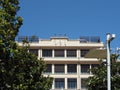 Lingotto Fiat car factory (circa 1919) in Turin Royalty Free Stock Photo