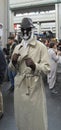 04-18-2015 Turin, Italy, Torino Comics, Rorschach Cosplayer from Watchmen movie