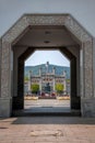 Lingshan Buddha Mountain Scenic Area Lingshan Buddha Bodhi Avenue Gatehouse