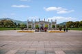 Lingshan Buddha Mountain Scenic Area Lingshan Buddha Bodhi Avenue Gatehouse