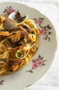 Linguini and clams