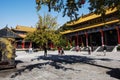 Lingyan Zen Temple in Nanjing, Jiangsu Royalty Free Stock Photo