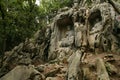 Lingyin temple klippe cliff statues Royalty Free Stock Photo