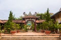 Linh Son Pagoda in Da Lat, Vietnam Royalty Free Stock Photo