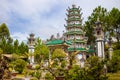 Linh Son Pagoda in Da Lat, Vietnam Royalty Free Stock Photo