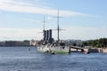 Linier Cruiser Aurora on eternal parking