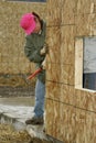 Lining Up the Wall to the Foundation