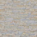 The lining on the wall imitation of natural stone for the facade Royalty Free Stock Photo